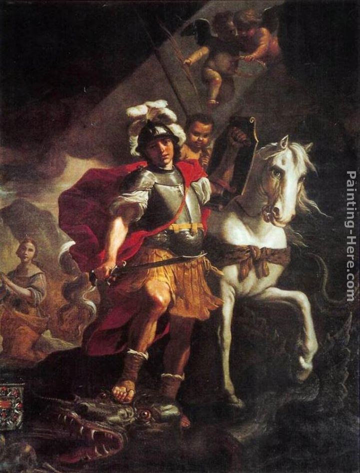 Mattia Preti St. George Victorious over the Dragon